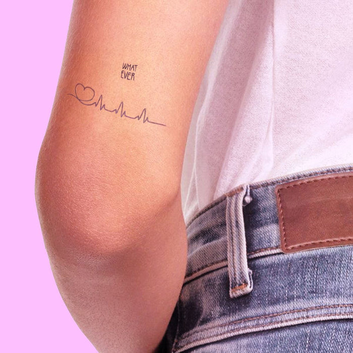 Posh Mellow Like A Real Dry Tattoo Stickers