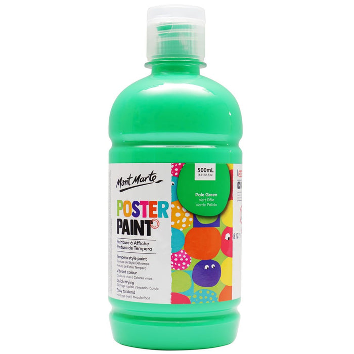 Poster Paint 500ml (16.91 US fl.oz) - Pale Green