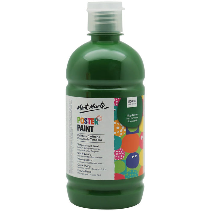 Poster Paint 500ml (16.91 US fl.oz) - Sap Green