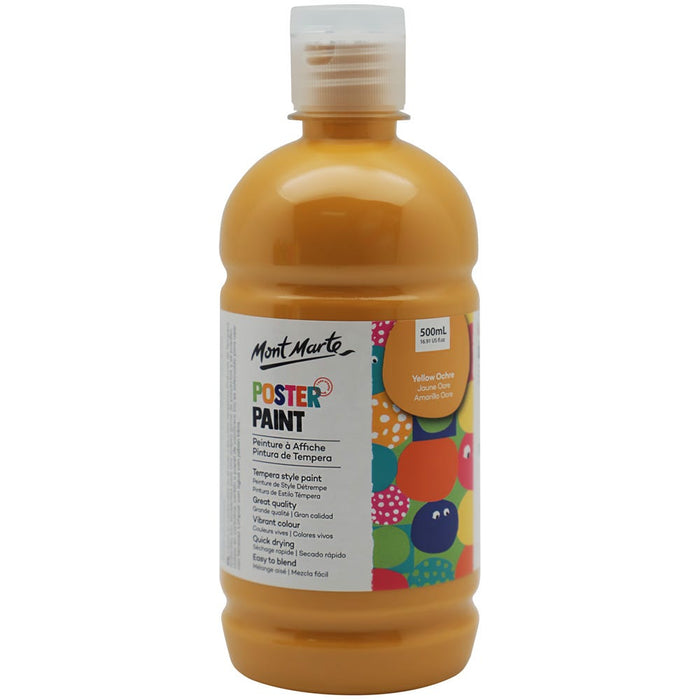 Poster Paint 500ml (16.91 US fl.oz) - Yellow Ochre
