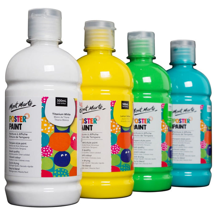 Poster Paint 500ml (16.91 US fl.oz) - Yellow Ochre