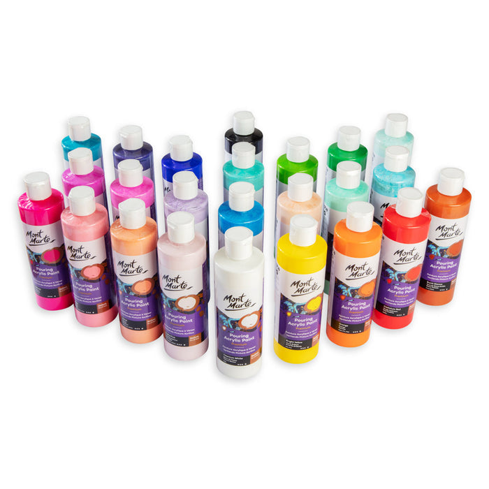 Pouring Acrylic Paint Premium 240ml (8.12 US fl.oz) - Burnt Sienna