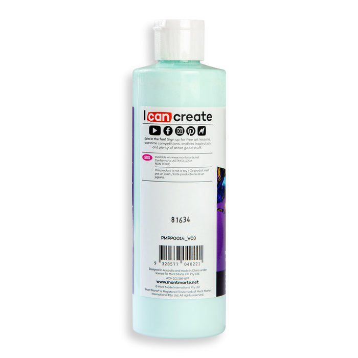 Pouring Acrylic Paint Premium 240ml (8.12 US fl.oz) - Light Aquamarine