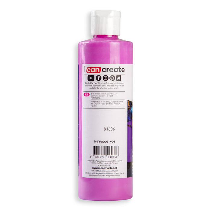 Pouring Acrylic Paint Premium 240ml (8.12 US fl.oz) - Magenta