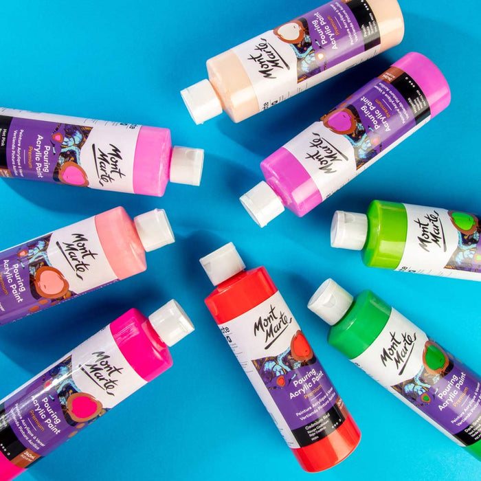 Pouring Acrylic Paint Premium 240ml (8.12 US fl.oz) - Magenta