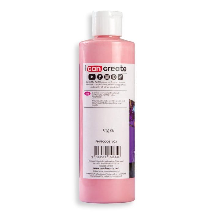 Pouring Acrylic Paint Premium 240ml (8.12 US fl.oz) - Pink