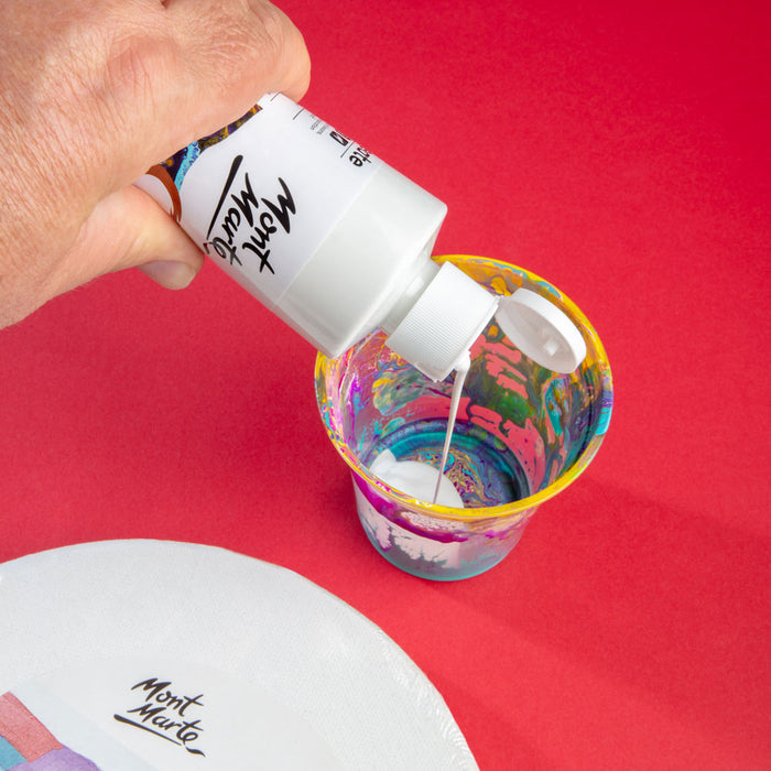 Pouring Acrylic Paint Premium 240ml (8.12 US fl.oz) - Titanium White