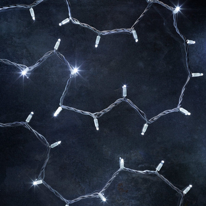 Pro Connect 25m 250 White Connectable String Lights White Cable