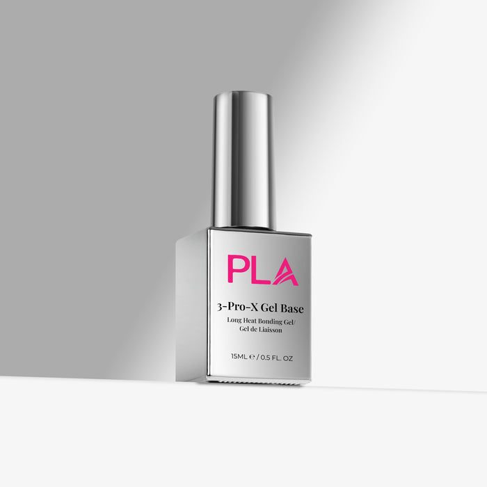 PLA 3-Pro-X Gel Base bottle on a gray background