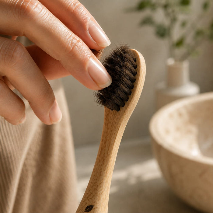 Pure Sonic Bamboo & Horsehair Toothbrush