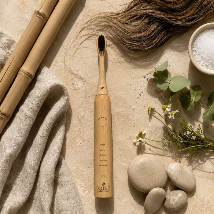 Pure Sonic Bamboo & Horsehair Toothbrush