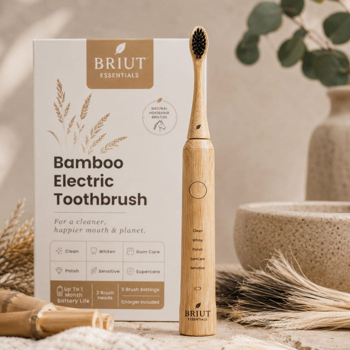 Pure Sonic Bamboo & Horsehair Toothbrush