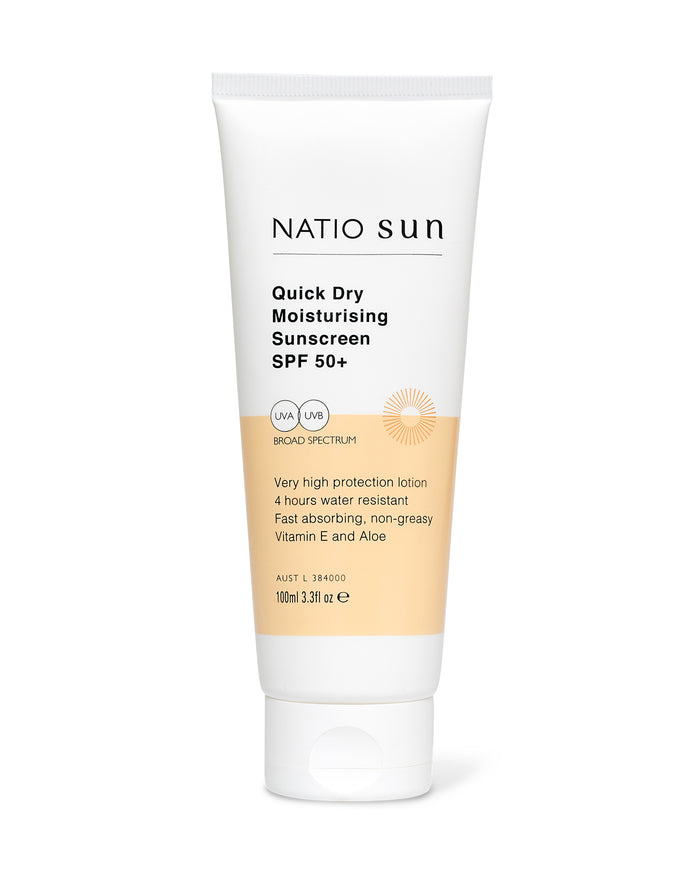 Quick Dry Moisturising Sunscreen SPF 50+ 100ml