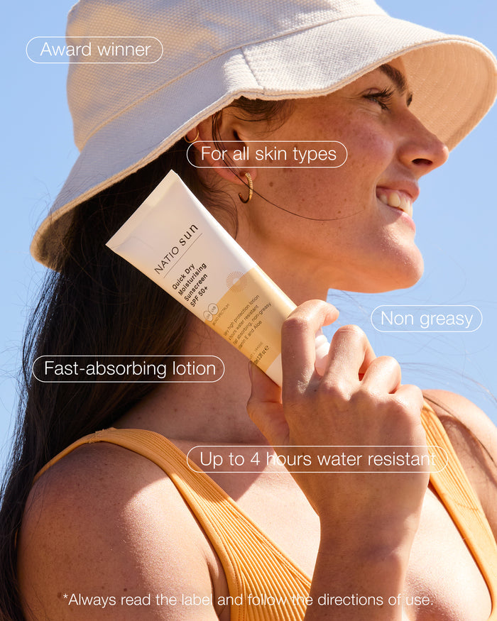 Quick Dry Moisturising Sunscreen SPF 50+ 100ml