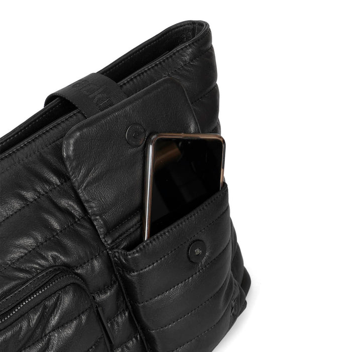 Quilted Tote Bag | RFID - Bentley