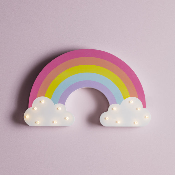 Rainbow Battery Childrens Wall Light