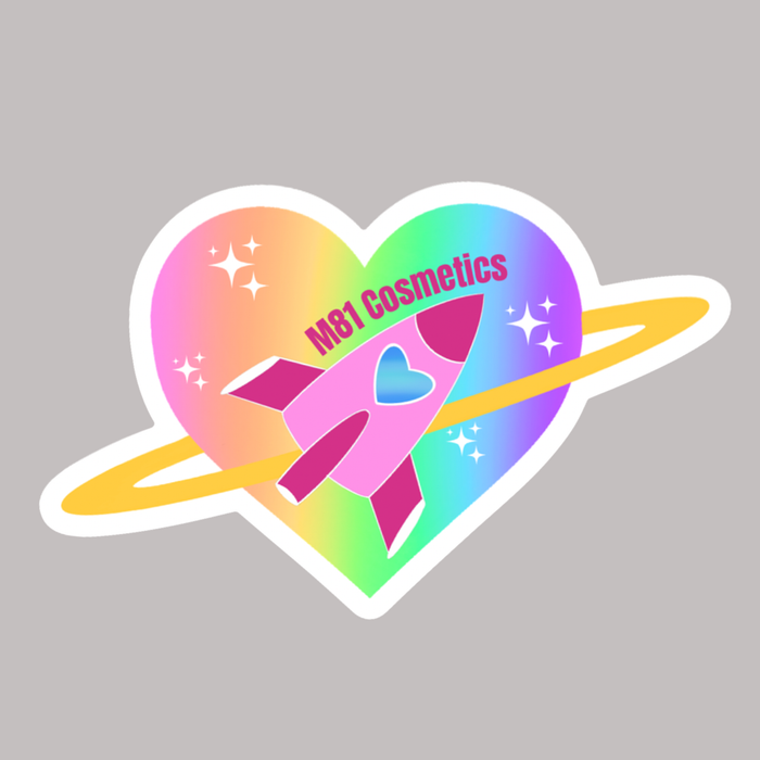 Rainbow Rocket M81 Sticker