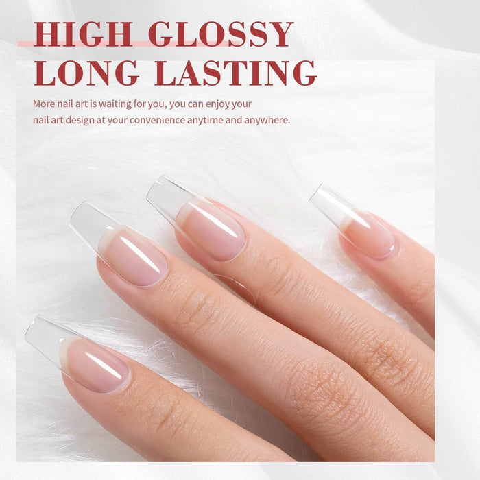 RARJSM ®Non-stick Solid Builder Gel |Clear Solid Building Extension Nail Gel | 15g
