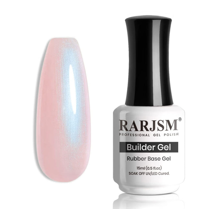 RARJSM ® Pearl Pink Shell Thread 6 in 1 Builder Gel |15ml #528