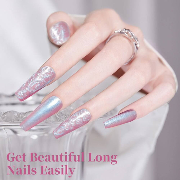 RARJSM ® Pearl Pink Shell Thread 6 in 1 Builder Gel |15ml #528