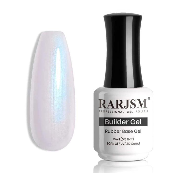 RARJSM ® Pearl White Shell Thread 6 in 1 Builder Gel |15ml #527