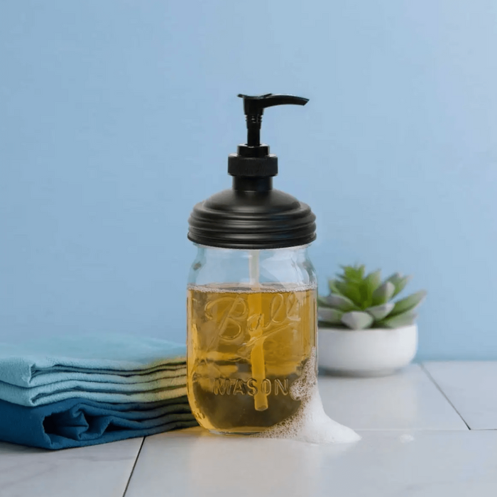 ReCap Mason Jar Pump Lid (Regular Mouth)