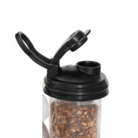 ReCap 'POUR' Lid with Carry Loop - Easy Pour Spout Mason Jar Lid (Regular Mouth)
