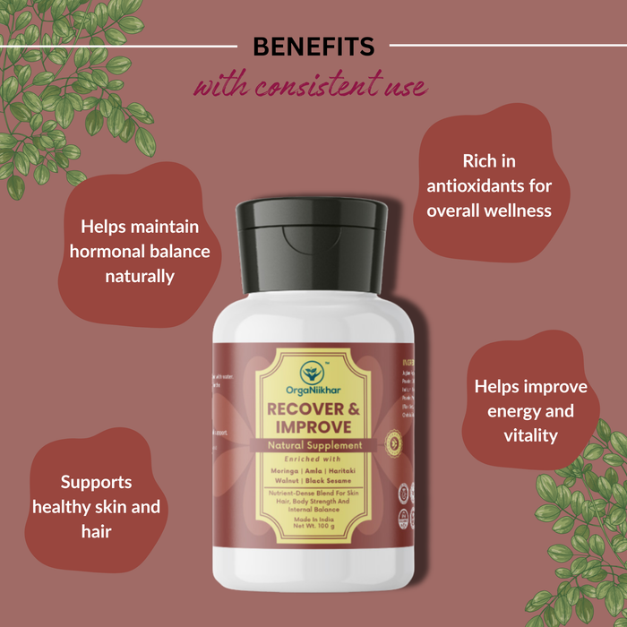 Recover & Improve - Natural Supplement