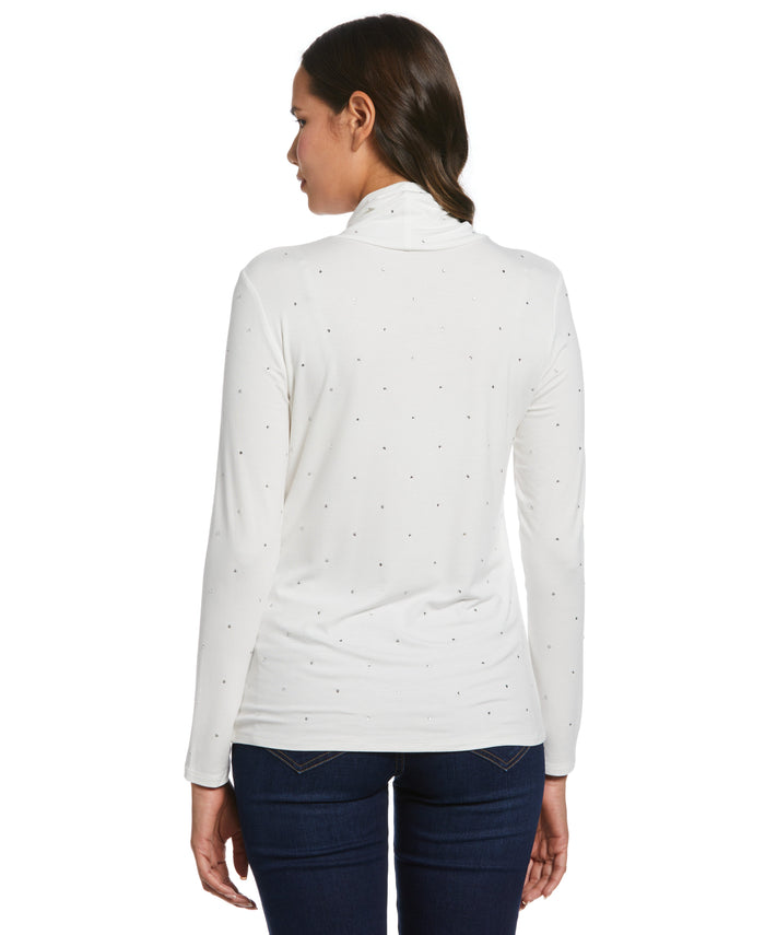 Rhinestone Turtleneck (Snow White)