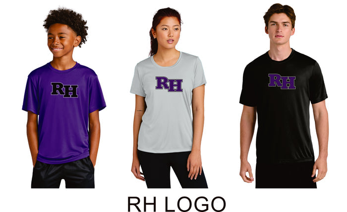 RHMS Wicking Tee- Youth, Ladies, Adult Sizes