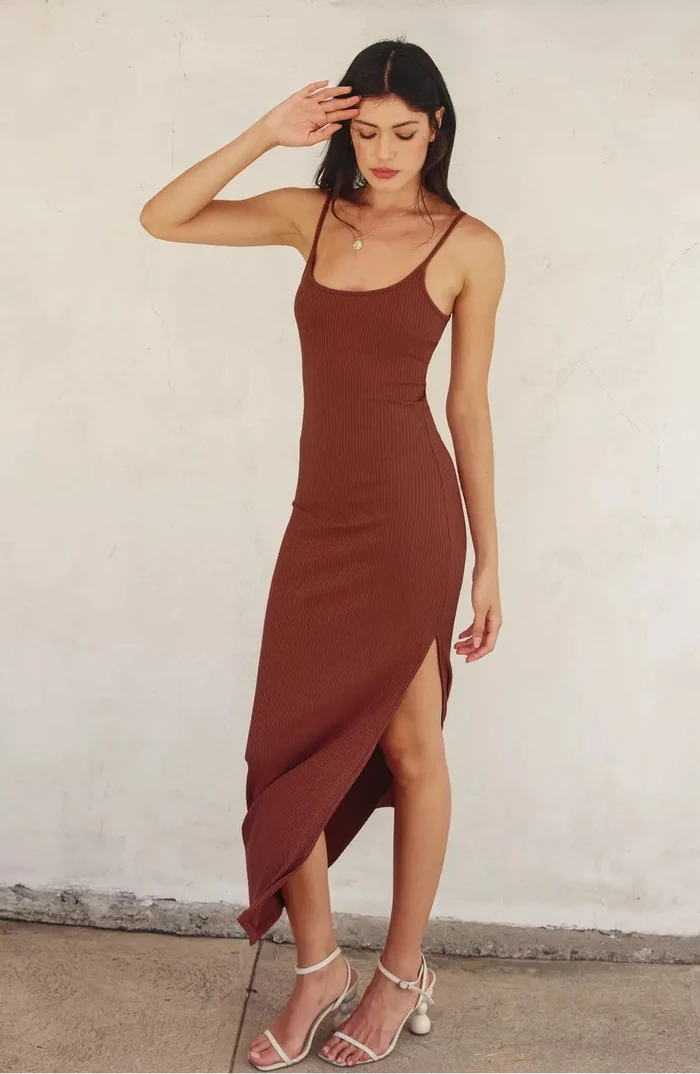 Ribbed Maxi