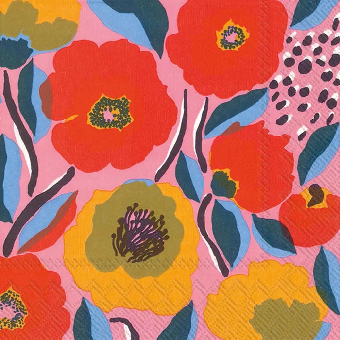 Rosarium Cocktail Napkins