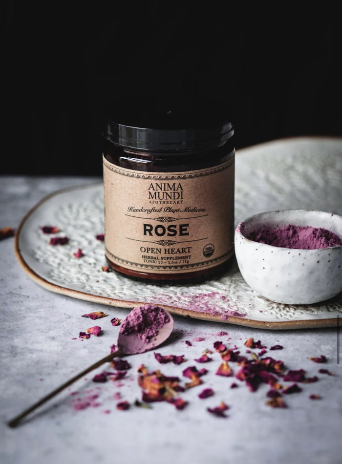 Rose ROSE Powder | Love + Serenity Herbal Open Heart