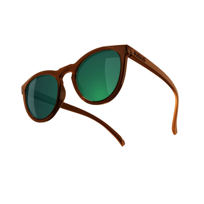 Single Vision / Solid Smoke / Green Mirror