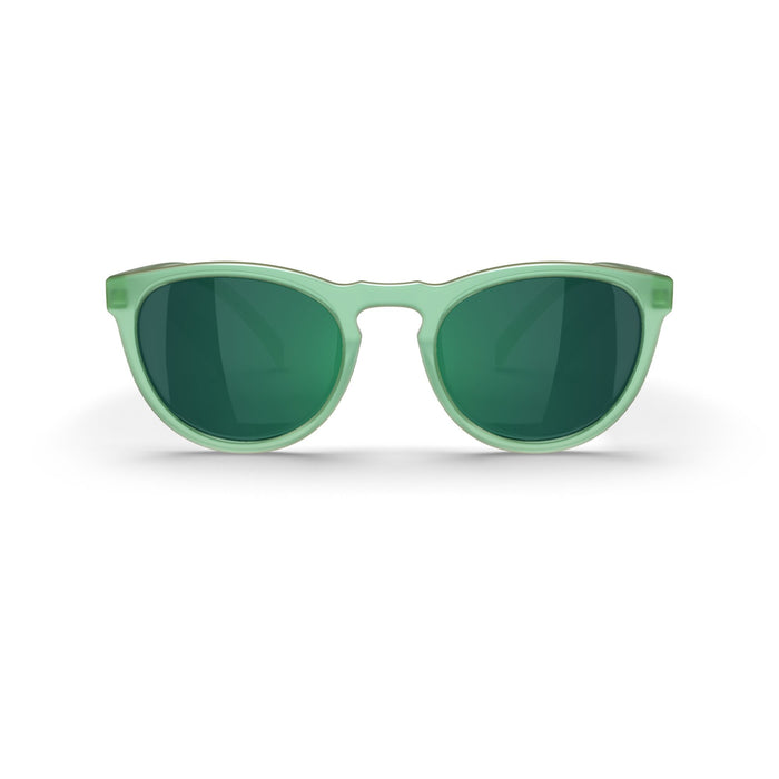 Single Vision / Solid Smoke / Green Mirror