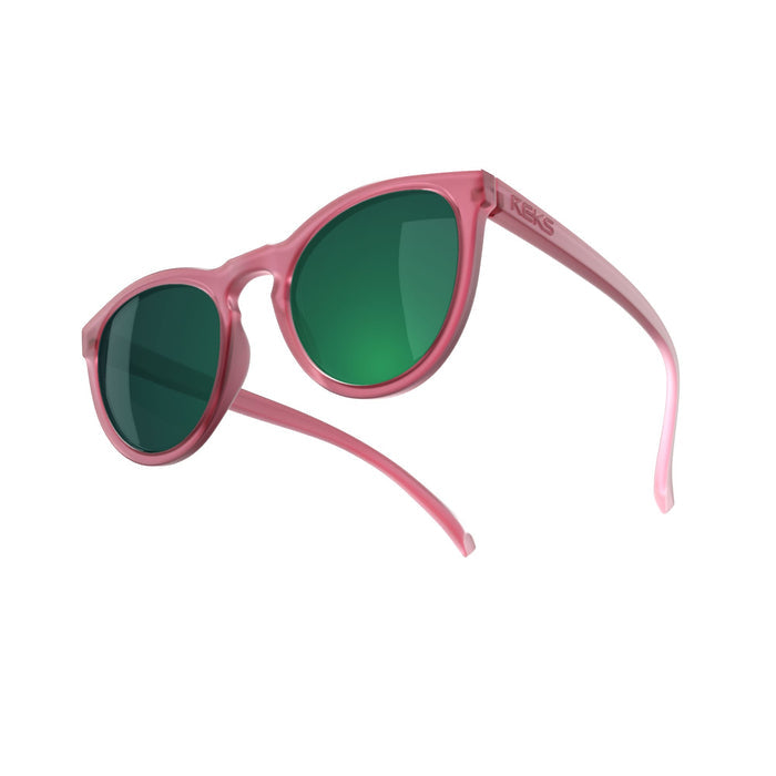 Single Vision / Rose Amber / Green Mirror