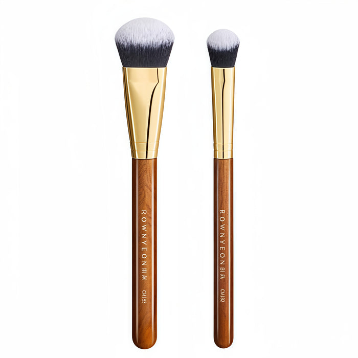 ROWNYEON Red Desert CM182/183 Highlighter & Blusher Makeup Brush T5148