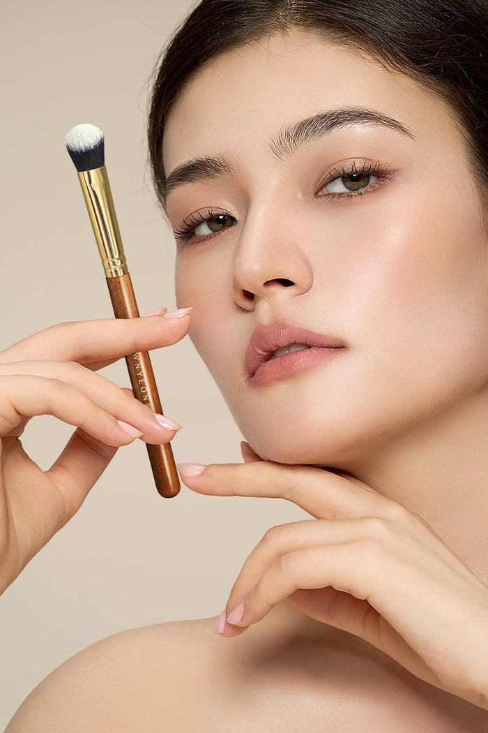 ROWNYEON Red Desert CM182/183 Highlighter & Blusher Makeup Brush T5148