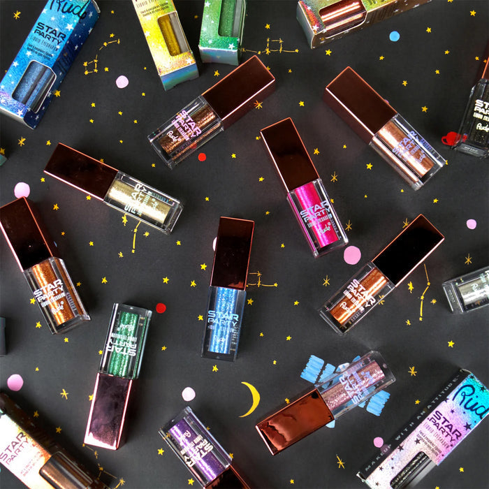 Rude Star Party Liquid Glitter Liquid Eyeshadow 0.123oz/ 3.5g