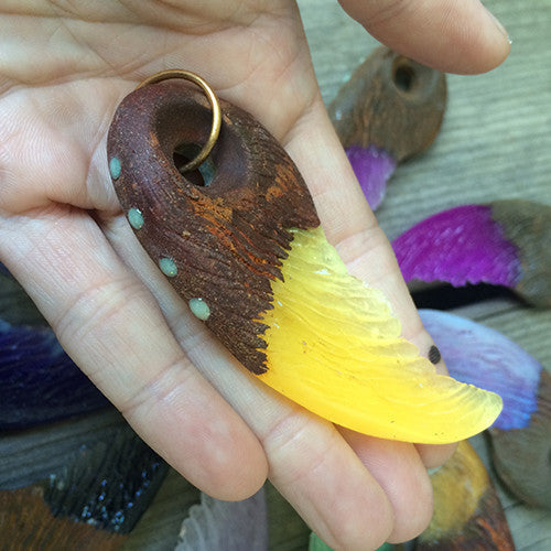 RUST RELIC - GLOW IN THE DARK PENDANT