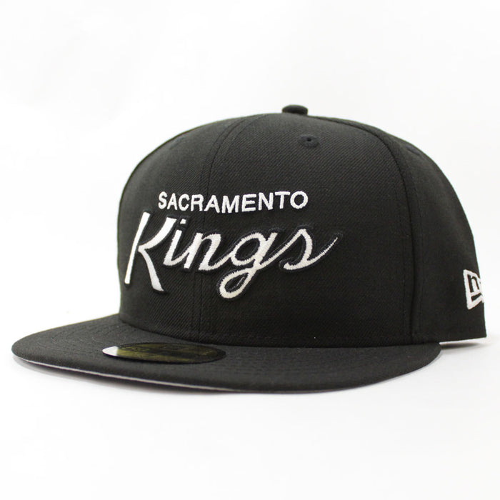 Sacramento Kings New Era 59FIFTY Fitted Hat (Black Gray Under Brim)