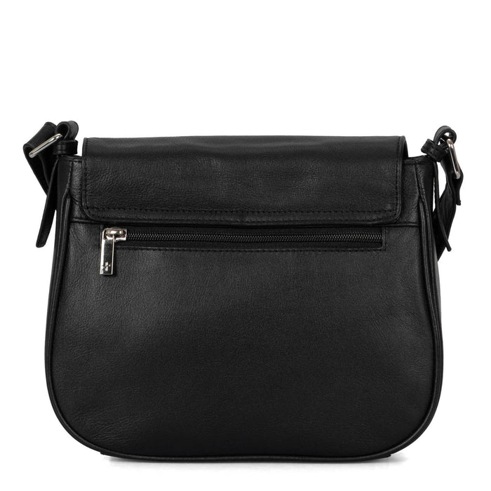 Saddle Crossbody Bag | RFID - Bentley