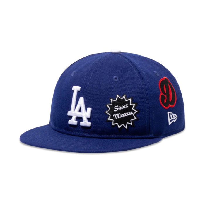 SAINT Mxxxxxx x MLB x New Era Dodgers Cap Blue