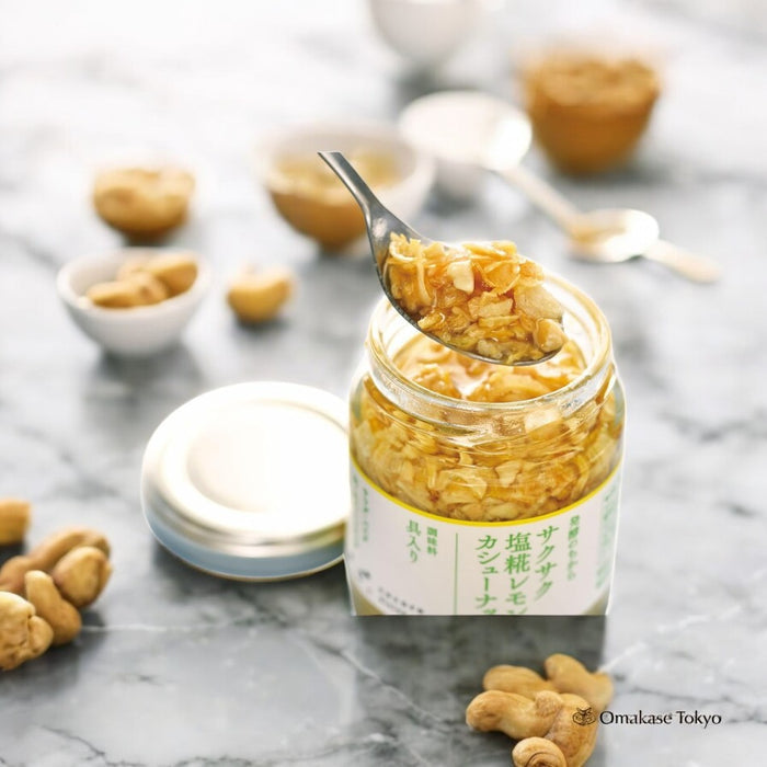 Sakusaku Crispy Salted Koji Lemon Cashew Nuts