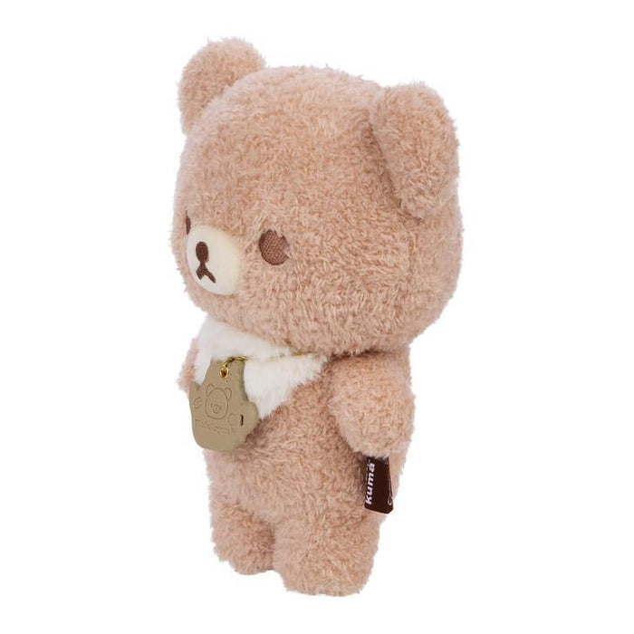 San-X Rilakkuma Chairoikoguma Tea Party Standing Plush Toy 8 in