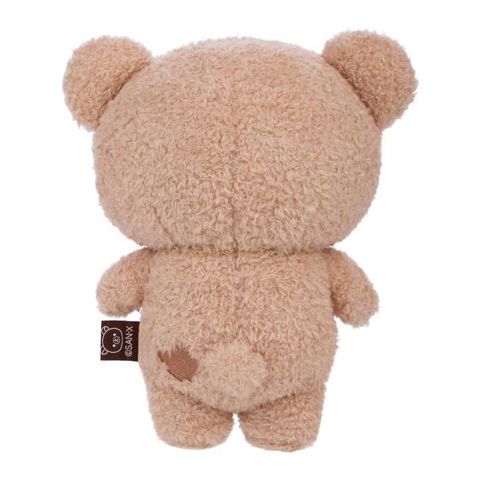 San-X Rilakkuma Chairoikoguma Tea Party Standing Plush Toy 8 in