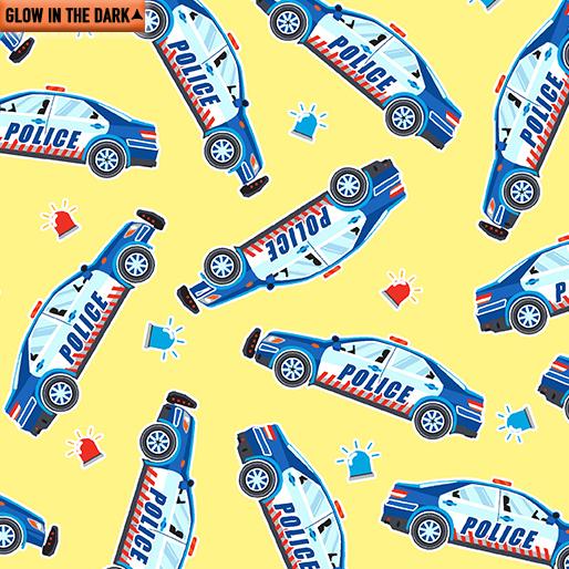 SAVE THE DAY - POLICE CARS (4 YARDS)
