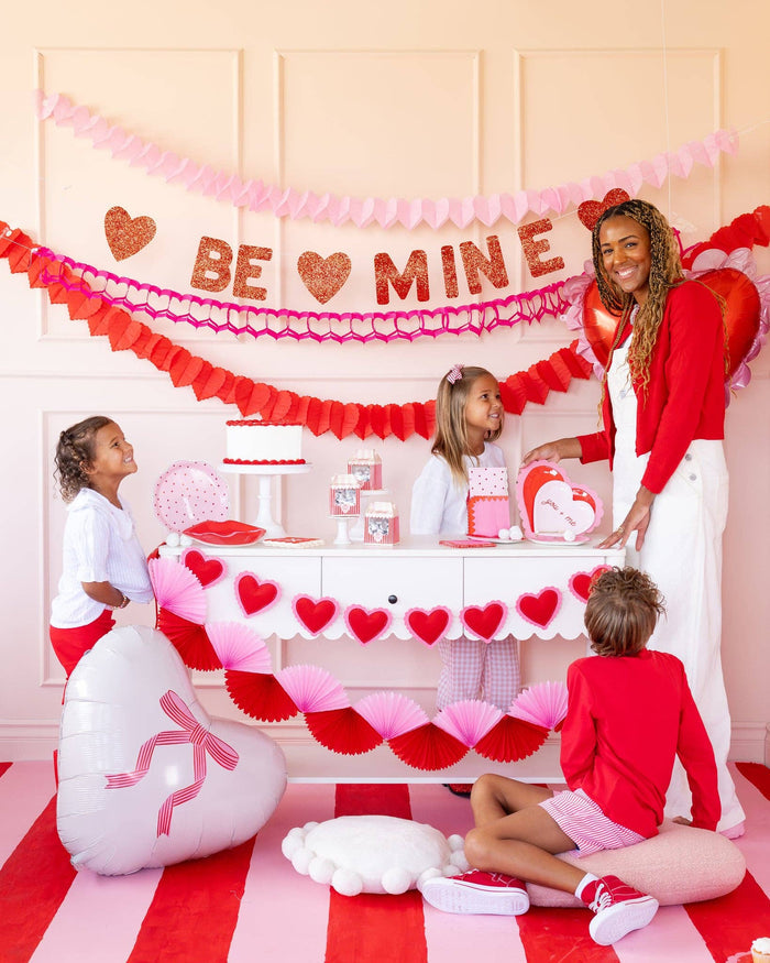 Scalloped Heart Shaped Plate