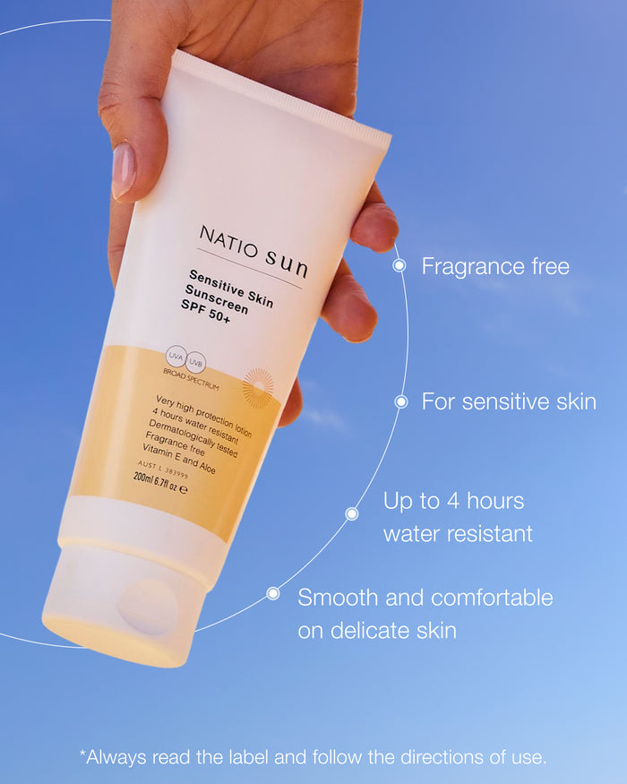 Sensitive Skin Sunscreen SPF 50+