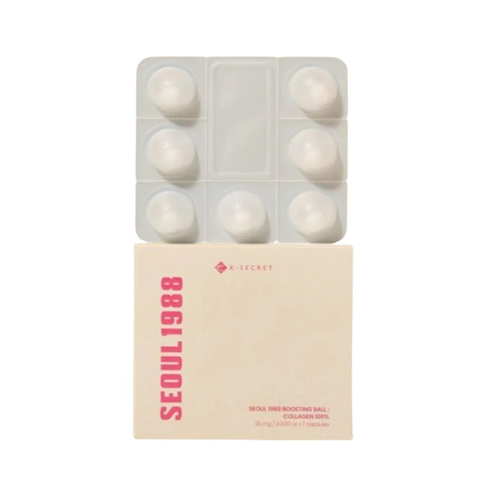 SEOUL 1988 BOOSTING BALL:COLLAGEN 100% - Capsula Liofilizata Cu Colagen Pentru Fermitate Si Elasticitate